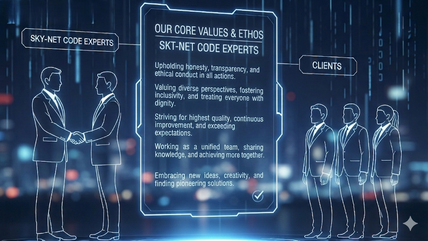 Our team translating core values into business results